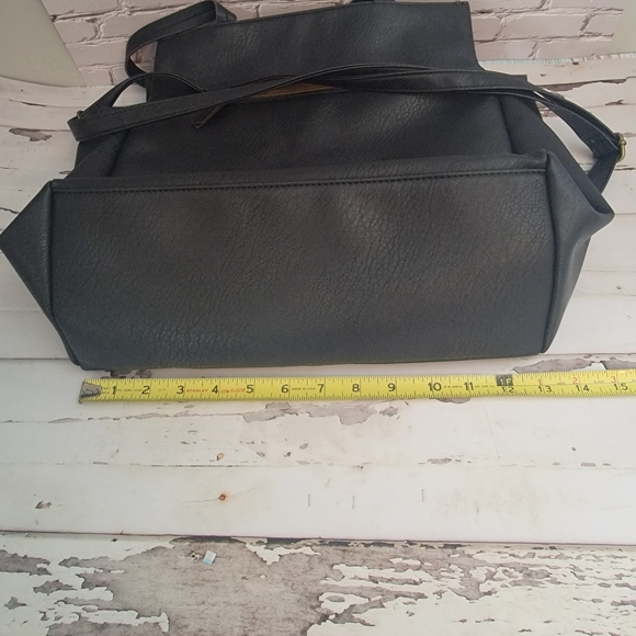 Black Faux Leather Bag - Picture 4 of 8